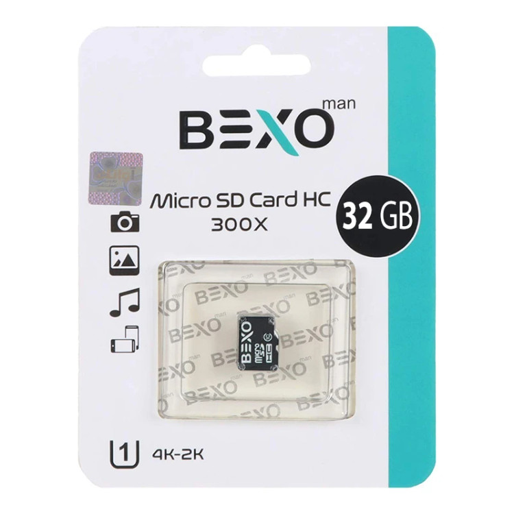 کارت حافظه microSD بکسو مدل 300X کلاس 10 استاندارد UHS-I U1 سرعت 45MBps ظرفیت 32 گیگابایت - با گارانتی