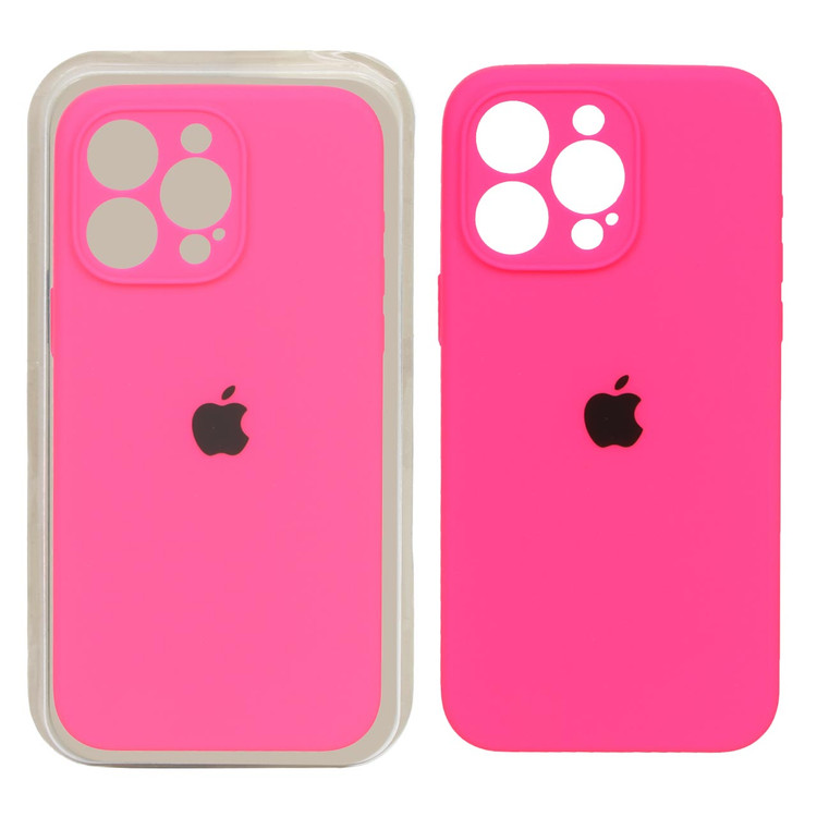 قاب کاور گوشی آیفون 15 پرو / iphone 15 pro مدل سیلیکونی پاک کنی اورجینال داخل پارچه ای محافظ لنز دار