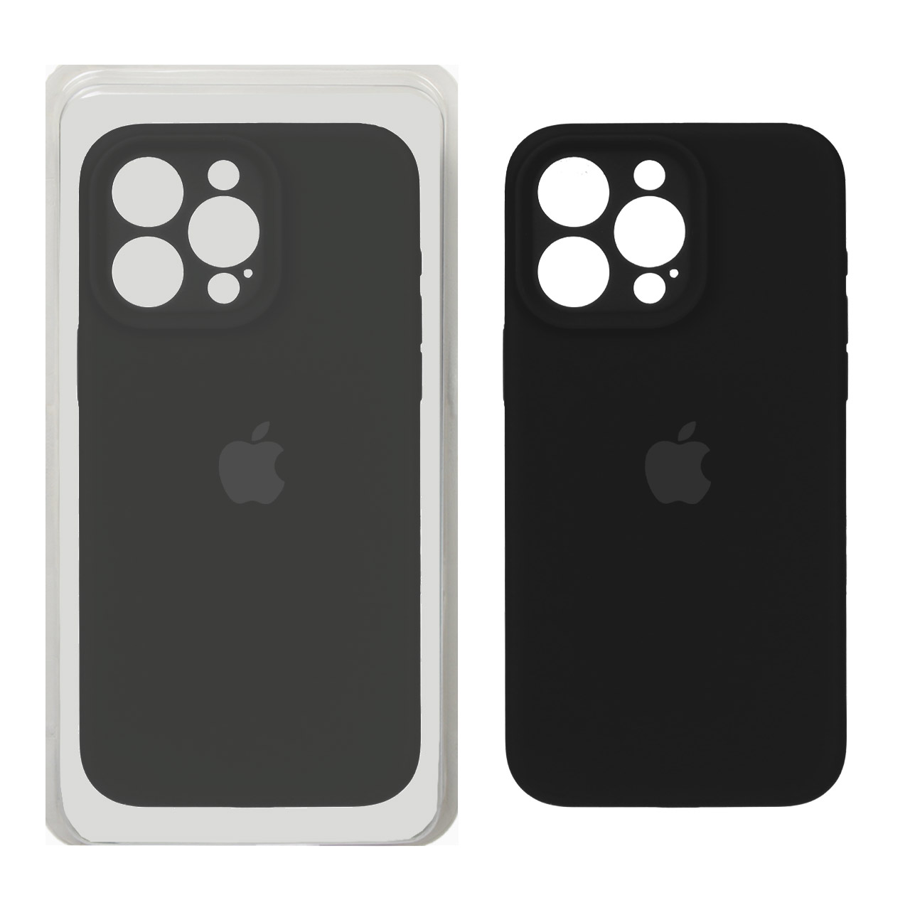 قاب کاور گوشی آیفون 15 پرو / iphone 15 pro مدل سیلیکونی پاک کنی اورجینال داخل پارچه ای محافظ لنز دار