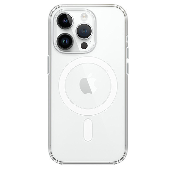 قاب کاور گوشی آیفون 14 پرو مکس / iphone 14 pro max مدل پشت شفاف مگ سیف - Spigen