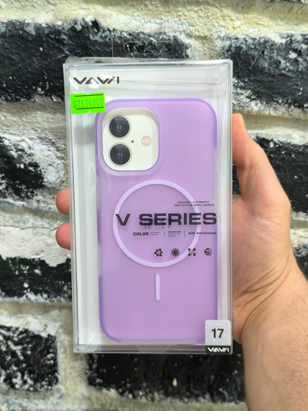 قاب کاور گوشی آیفون 17 نرمال / iphone 17 normal مدل سیلیکونی پاستیلی - VAWI