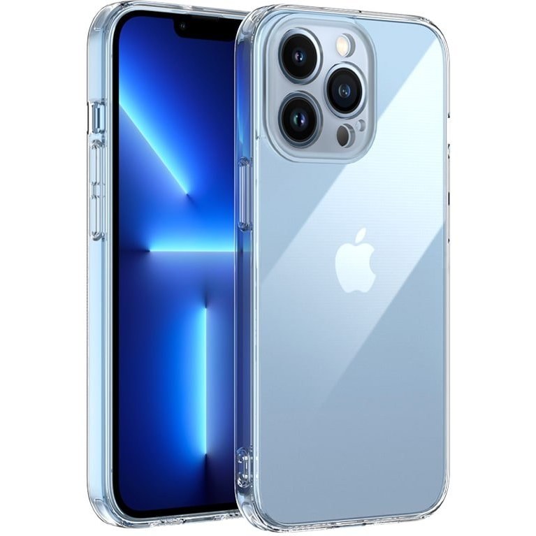 قاب کاور گوشی آیفون 13 پرو / iphone 13 pro مدل پشت شفاف ساده محافظ لنزدار