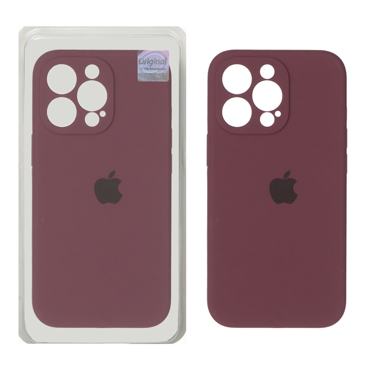 قاب کاور گوشی آیفون 12 پرو مکس / iphone 12 pro max مدل سیلیکونی پاک کنی اورجینال داخل پارچه ای محافظ لنز دار