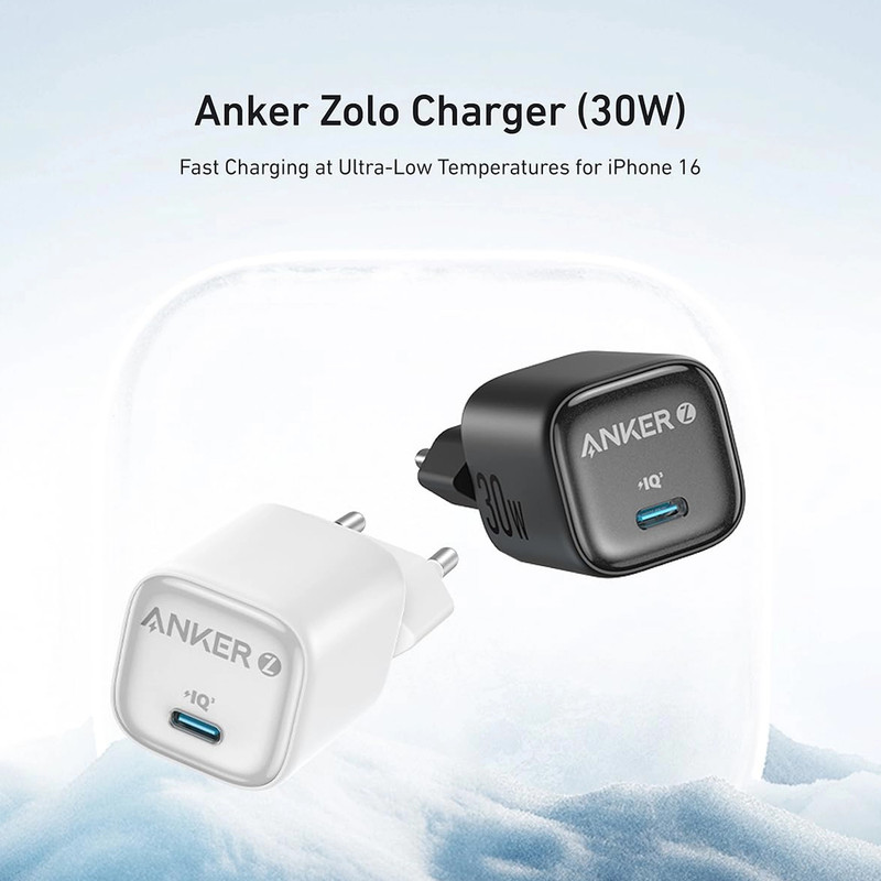 شارژر دیواری 30 وات انکر مدل Zolo A2698 EU - گارانتی ایستا