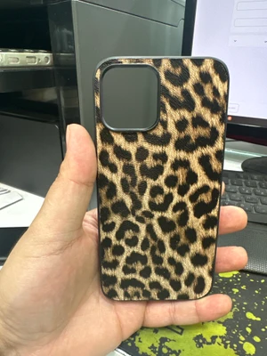 قاب کاور گوشی آیفون 12 پرو - 12 نرمال / iphone 12 pro - 12 normal مدل طرح دار پلنگی