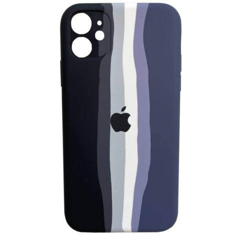 قاب کاور گوشی آیفون 12 نرمال / iphone 12 normal مدل سیلیکونی پاک کنی اورجینال داخل پارچه ای محافظ لنز دار
