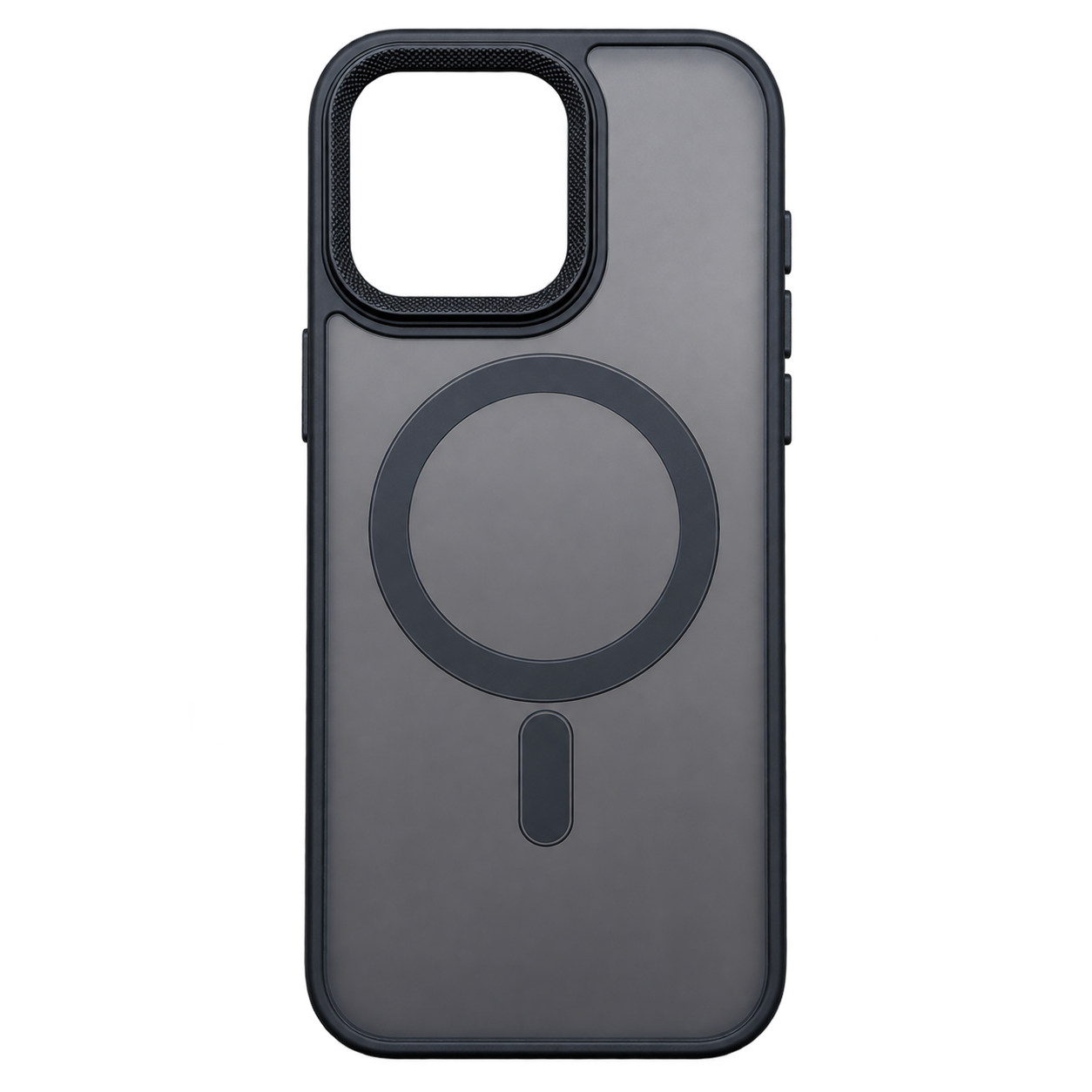 قاب کاور گوشی آیفون 11 پرو مکس / iphone 11 pro max مدل پشت مات مشکی مگ سیف دار - QS
