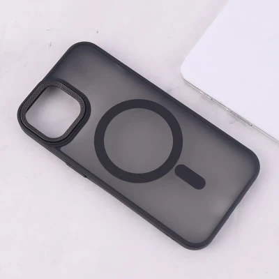 قاب کاور گوشی آیفون 11 پرو / iphone 11 pro مدل پشت مات مگ سیف مشکی - Case