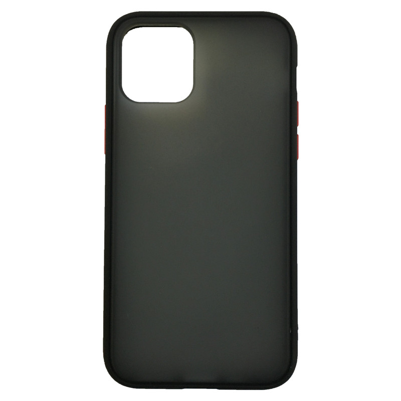 قاب کاور گوشی آیفون 11 پرو / iphone 11 pro مدل پشت مات ساده دور مشکی