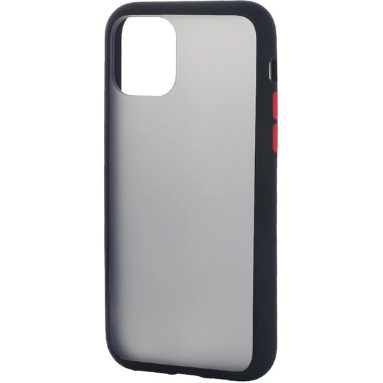 قاب کاور گوشی آیفون 11 پرو / iphone 11 pro مدل پشت مات ساده دور مشکی