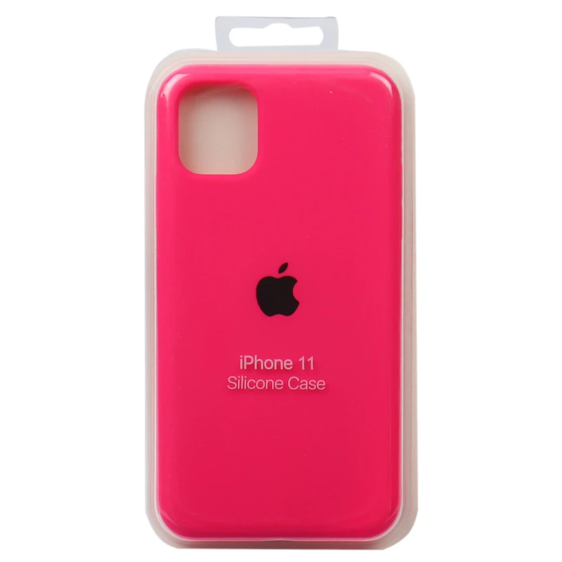 قاب کاور گوشی آیفون 11 نرمال / iphone 11 normal مدل سیلیکونی پاک کنی اورجینال داخل پارچه ای