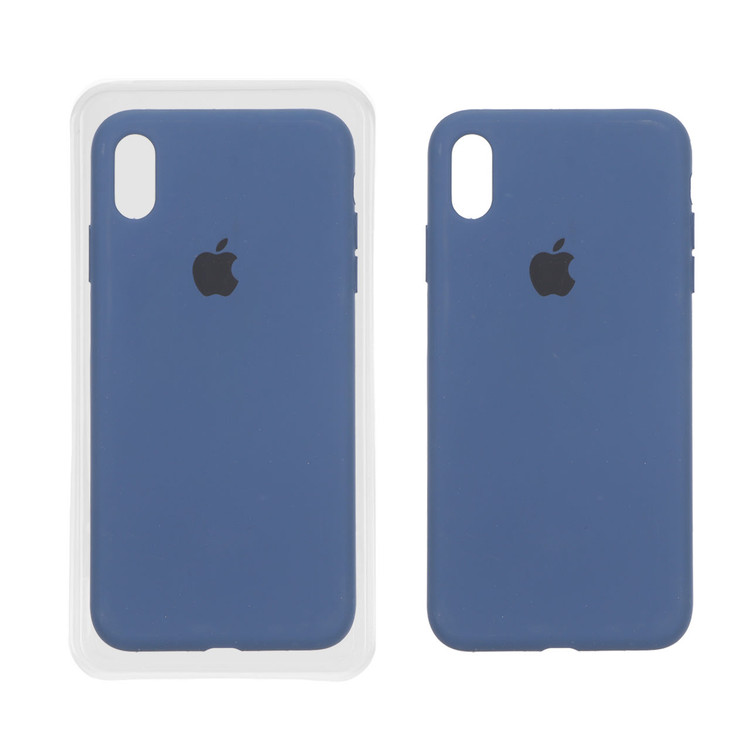 قاب کاور گوشی آیفون iphone Xs Max مدل سیلیکونی پاک کنی اورجینال داخل پارچه ای