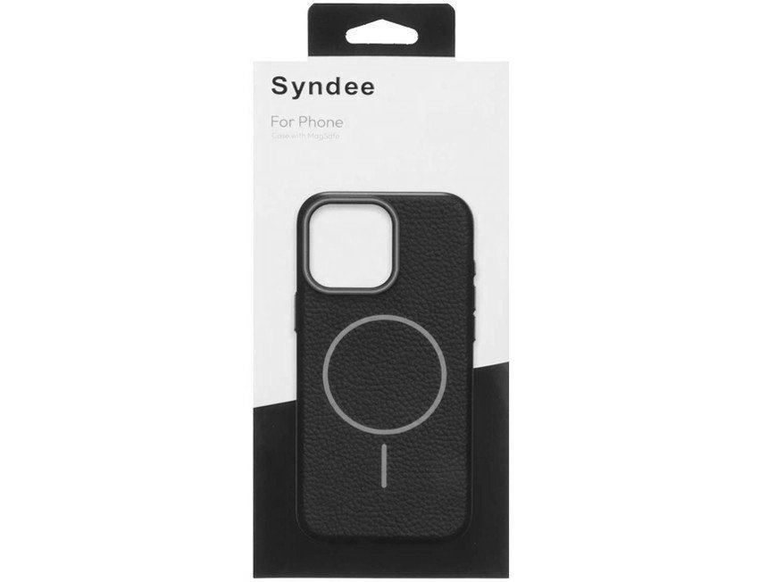 قاب کاور گوشی آیفون iphone Xs مدل چرمی مگ سیف - Syndee