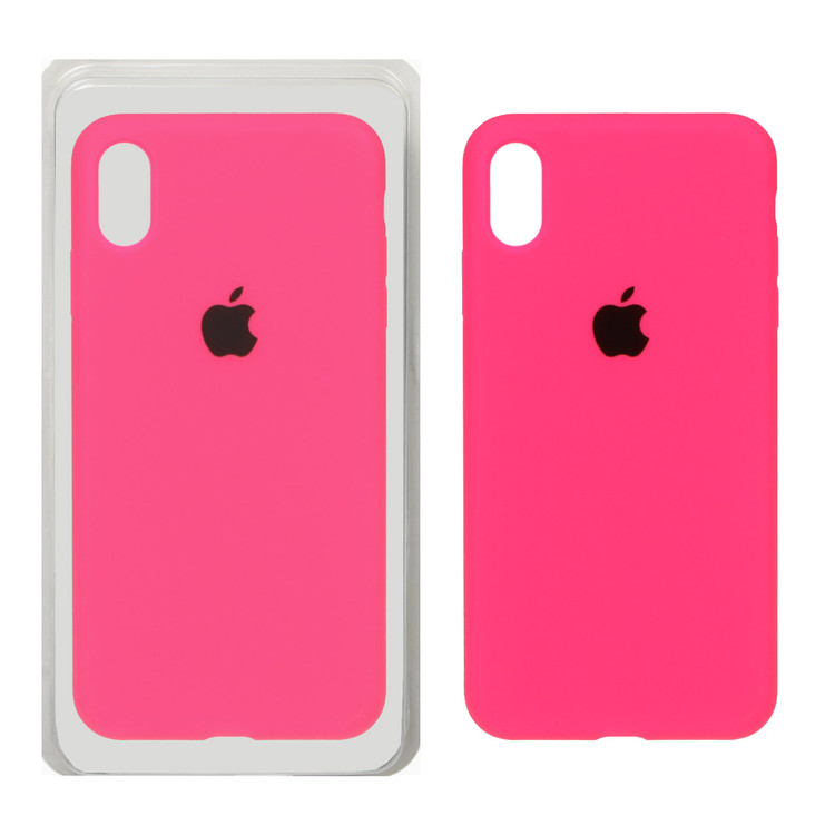 قاب کاور گوشی آیفون iphone Xs مدل سیلیکونی پاک کنی اورجینال داخل پارچه ای