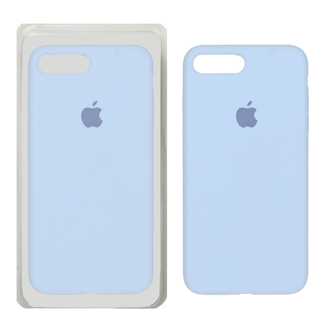 قاب کاور گوشی آیفون iPhone 7 Plus / iPhone 8 Plus مدل سیلیکونی پاک کنی اورجینال داخل پارچه ای