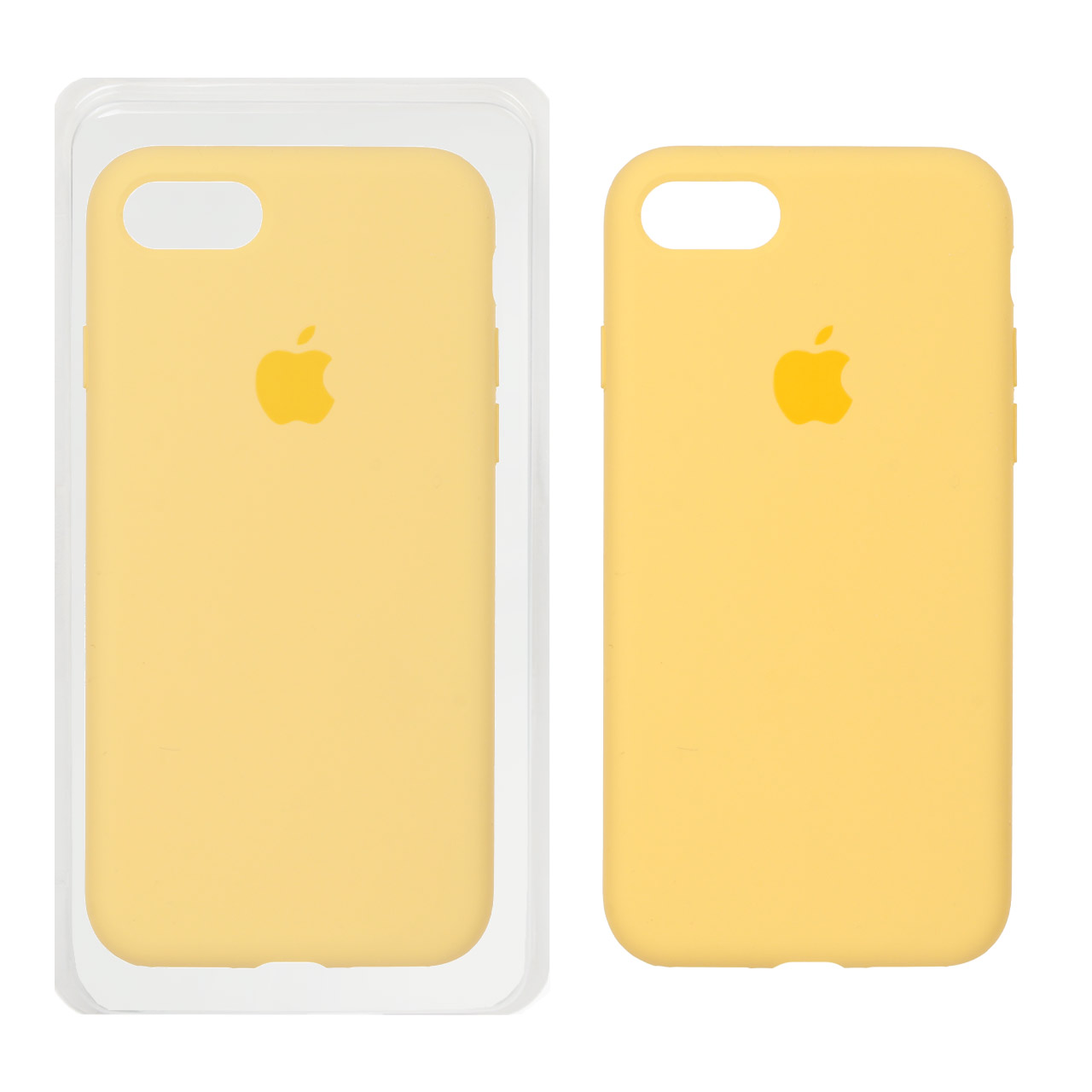 قاب کاور گوشی آیفون iPhone 7 / iPhone 8 / iPhone SE مدل سیلیکونی پاک کنی اورجینال داخل پارچه ای